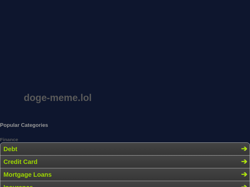 Screenshot of Doge Meme API website