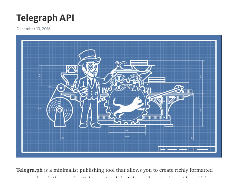 Screenshot of Graph API website