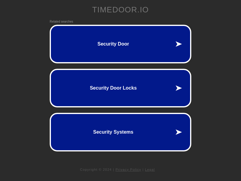 Screenshot of Timedoor API website