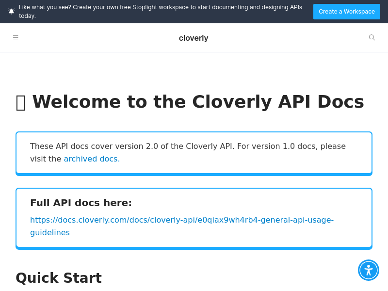 Screenshot of Cloverly Carbon Offset API website